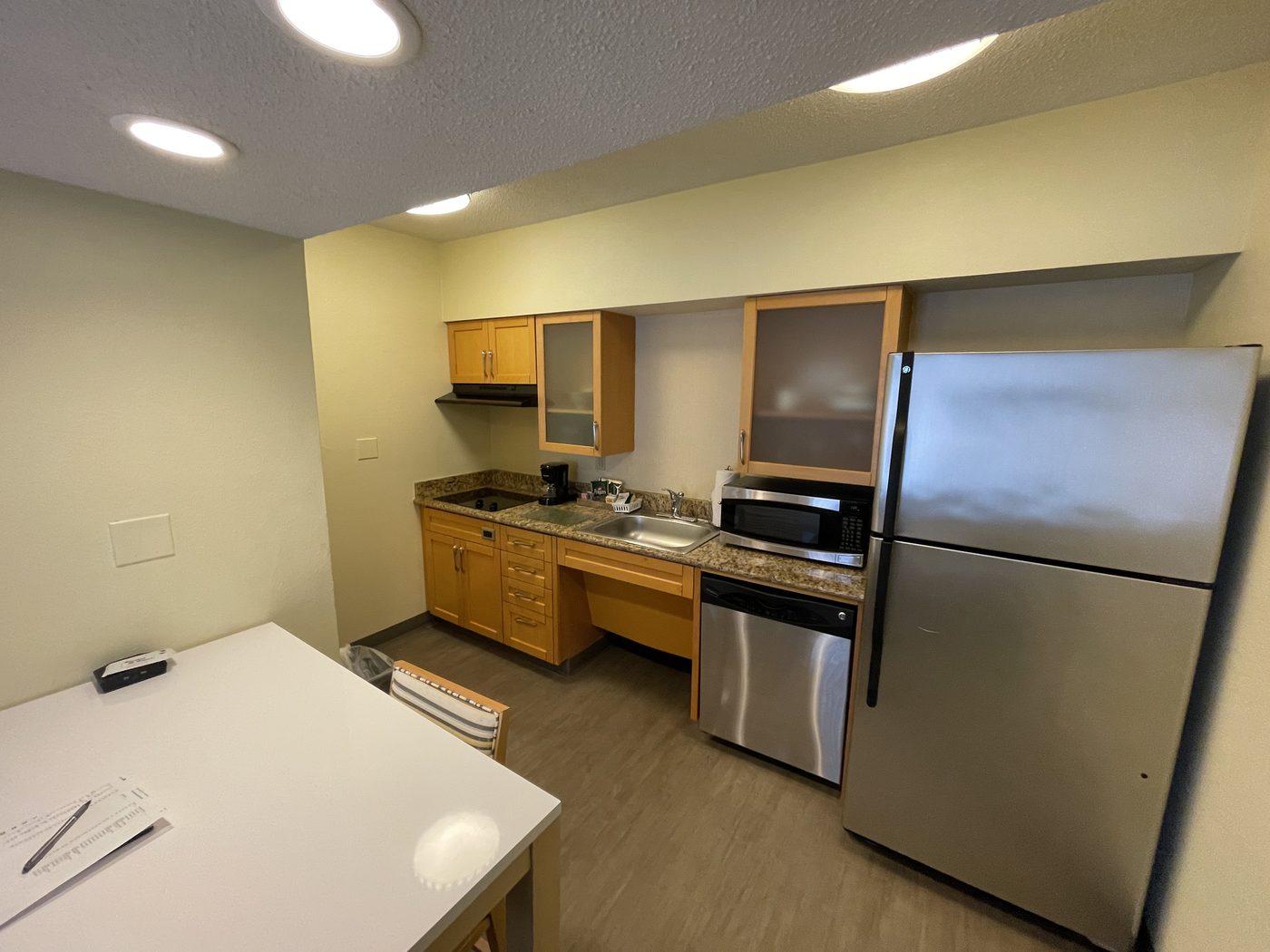Unit interior before renovation